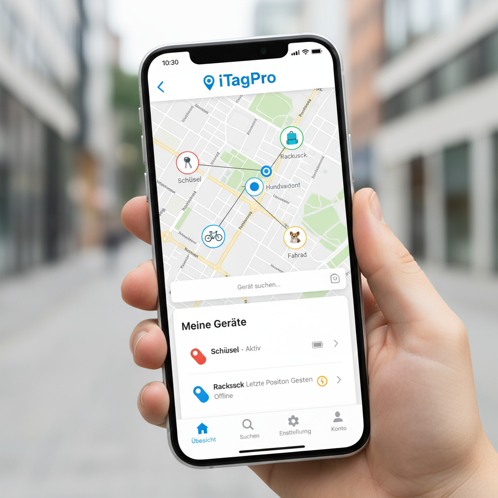 iTagPro App Interface